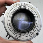 Ilex Paragon Anastigmat 7 1/2" 190.5MM F4.5 No 3 Acme Shutter Camera Lens *read*. Fixed Price $99.99.