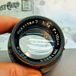 Rare Pre-war INDUSTAR-7 105MM F/3.5 Lens Block 1930S Gomz Ussr Tessar Type. Fixed Price $79.89.