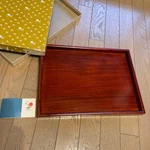 Nippon Craft Lacquered Rectangular Tray Dark Wood Box 28.5X39CM Collectible. Fixed Price $150.44.