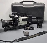 Panasonic WV-D5100 Vintage Professional Camcorder With Hard Carrying Case. Fixed Price $299.99.