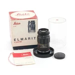 Leitz 90MM F2.8 Elmarit Black + Box 11129 #4941. Fixed Price $1025.00.