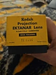 Kodak Projection Ektanar Lens 4-INCH F2.8 Lumenized Rack Focusing W/ Box. Fixed Price $22.95.