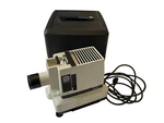 Vintage Dukane 500 Slide Projector Lens Power Cord Carrying Case Remote. Fixed Price $189.05.