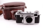 Zeiss Contax Iia Color Dial Rangefinder Camera Body With Case. Fixed Price $269.95.