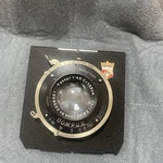 Carl Zeiss Jena Tessar 135MM F4.5 Lens Compur Wista Board Mint. Fixed Price $250.00.