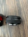 Vintage Rokunar Auto 2X Tele-converter 4E/MC N/ai (not Tested). Fixed Price $8.99.