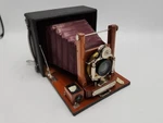 Antique Manhattan Optical Cycle Wizard Folding Camera - Bausch Lomb Sr Shutter. Fixed Price $219.99.