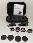 Promaster Mobile Lens Kit With Case 2 Telephoto Fish Eye Cpl Wide Macro. Fixed Price $14.97.