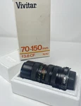 Vivitar 70-150MM F3.8 Cf Close Focusing Auto Zoom Lens Nikon Ai Mount W/ Box. Fixed Price $27.29.