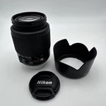 Nikon Af-s Dx Nikkor 55-200MM F/4.5-5.6 Auto & Manual Lens Good Glass And Hood. Fixed Price $69.95.