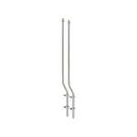 Gg Grand General 94630 1 Inch Chrome Plated Bumper Guide W/amber Plastic Cap. Fixed Price $180.79.