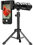 36X Telephoto Lens, Evil Eye High Power Hd Phone With Tripod F.... Fixed Price $92.25.