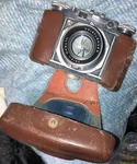 Voigtlander Prominent Camera & Ultron 1:2 /50 Lens Dynaron 1:4.5/100. Fixed Price $675.99.