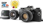 3LENS Near Mint Olympus OM-1 F.zuiko Auto-s 50MM F/1.8 Film Camera From Japan. Fixed Price $289.99.