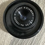 E-lucky Element 50MM F/4.5 Lens With Case. Fixed Price $38.92.