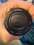 Minolta Maxxum Af Zoom 35-80MM F4-5.6 Mount Lens Built-in Cap Open Box. Fixed Price $24.99.
