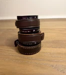 Nikon Nikkor Close-up Attachments No. 0, 1, & 2 Set + Leather Cases. Fixed Price $45.00.