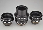 Serviced Ussr Lenses From KIEV-16UE Cine Camera: VEGA-7-1 +MIR-11M +TAIR-41M (2). Fixed Price $244.44.