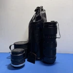 Vivitar 75-205MM F/3.8 Manual Focus Zoom Lens + Tele Converter. Fixed Price $34.00.