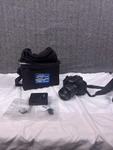 Canon DS126741 Black Dslr Camera Ef-s 18-55MM Is Lens Bag Charger 128GB Card. Fixed Price $252.00.