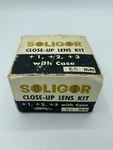 Vintage Soliger Close-up Lens Kit +1 +2 +3 W/ Case 55MM Aic Photo Inc Nos. Fixed Price $23.99.