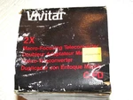 Vivitar 2X Macro Focusing Teleconverter For Canon Fd Mount New Box Case. Fixed Price $31.60.