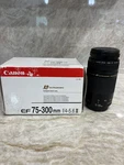 Canon 75-300MM Ef F1:4-5.6 Ii Usm Telephoto Zoom Lens Black Ultrasonic Af Mf. Fixed Price $100.00.