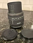 Sigma 50MM 1:2.8 Macro Camera Lens. Fixed Price $89.99.
