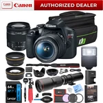 Canon T7 Eos Rebel Dslr Camera Ef-s 18-55MM Is Ii + 500MM Telephoto Lens Pro Kit. Fixed Price $629.00.