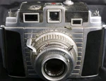 Kodak Chevron Vintage Camera W/ 78MM 3.5 Ektar - Repair/spares Read. Fixed Price $198.50.