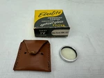 Ednalite Ultraviolet Camera Filter Series Iv Uv 16 With Pouch & Box Durkland. Fixed Price $8.49.