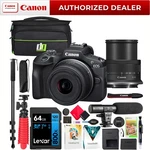 Canon Eos R100 Mirrorless Camera + Rf-s 18-45MM F4.5-6.3 Is Stm Lens Kit Bundle. Fixed Price $599.00.