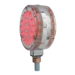 Gg Grand General 78363 Amber/red 4" Round Double Faced Pearl 24-LED Pedestal .... Fixed Price $100.68.