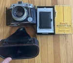 Kodak Medalist Medium Format Rangefinder Camera Ektar 100MM F:3.5 Lens Us. Fixed Price $495.00.