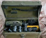 Original U.s. Wwii Korean And Vietnam War Bell& Howell KS-11 Motion Pic Cam Set. Fixed Price $700.00.