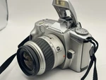 Minolta Maxxum 50 Silver Slr Camera Af Zoom 35-80MM Lens Film Tested. Fixed Price $34.99.