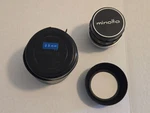 Minolta 35MM F/2.8 Mc Rokkor-hg Lens With Case And Hood. Fixed Price $44.95.