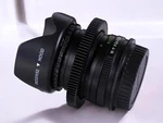 Helios 44M-6 58MM F/2 Vintage Lens W/ Canon Ef Adapter & Follow Focus Gear Ussr. Fixed Price $118.79.