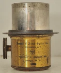 Antique Brass Bausch & Lomb Optical Camera Projector Lens For Thomas Edison Inc.. Fixed Price $180.00.