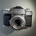 Zeiss Ikon Contaflex 35MM Slr Film Camera W/ Carl Tessar 50MM F2.8 +case. Fixed Price $67.35.