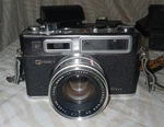 Yashica Electro 35 Camera Vintage, With Telephoto And Wide Angle Lens - Look. Fixed Price $125.00.