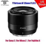 Ttartisan Af 35MM F1.8 Ii Camera Lens Aps-c For Sony-e Nikon-z Fujifilm-x Mount. Fixed Price $125.00.