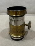 Antique Brass Bausch & Lomb Optical Camera Projector Lens Rochester Ny. Fixed Price $229.00.