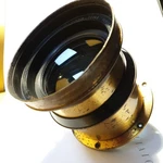 Taylor Hobson Cooke Portrait Anastigmat 15 Inch F/5.6 Series Vi Brass Lens. Fixed Price $3221.55.