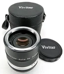 Vintage 1970S Vivitar Model 3X-1 Tele-converter Lens & Leather Case New Arrival. Fixed Price $34.99.