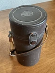 Nikon Nippon Kogaku Tokyo Embossed Leather Lens Case W Strap For 200MM F4 20CM. Fixed Price $14.99.