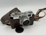 Nikon S2 Rangefinder Sn 6161919 W/ Nikkor-s.c 5CM F1.4 Lens & Original Full Case. Fixed Price $450.00.
