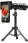 36X Telephoto Lens, Evil Eye High Power Hd Phone Tripod Android & Apple. Fixed Price $46.75.