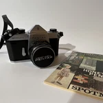 Honeywell Pentax Spotmatic Black Silver Slr Super-takumar 1:1.8/55 Lens Manual. Fixed Price $50.00.