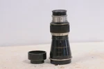 Leica Mountain Elmar 10.5CM F6.3 Nickel Plated Sm Lens With Cap & Hood. Fixed Price $890.00.